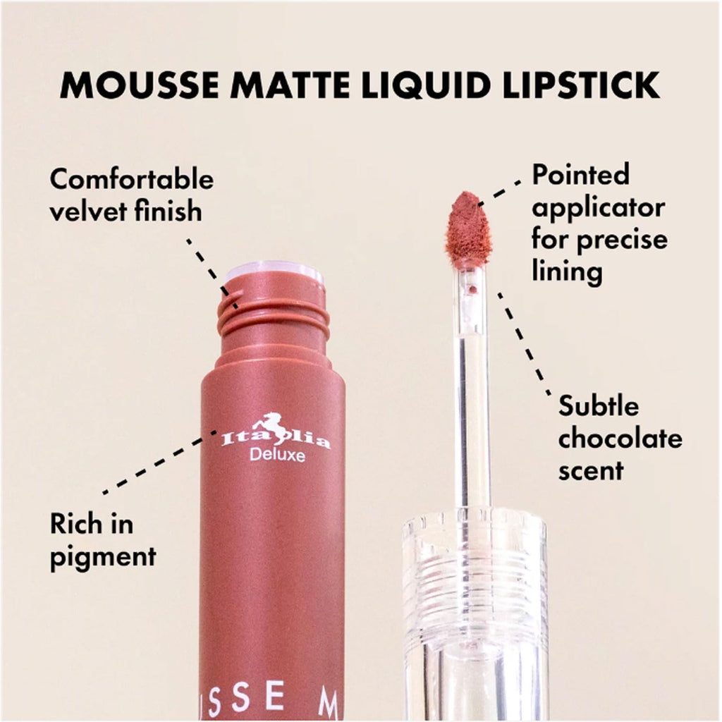 Labial Líquido Italia Mousse Matte
