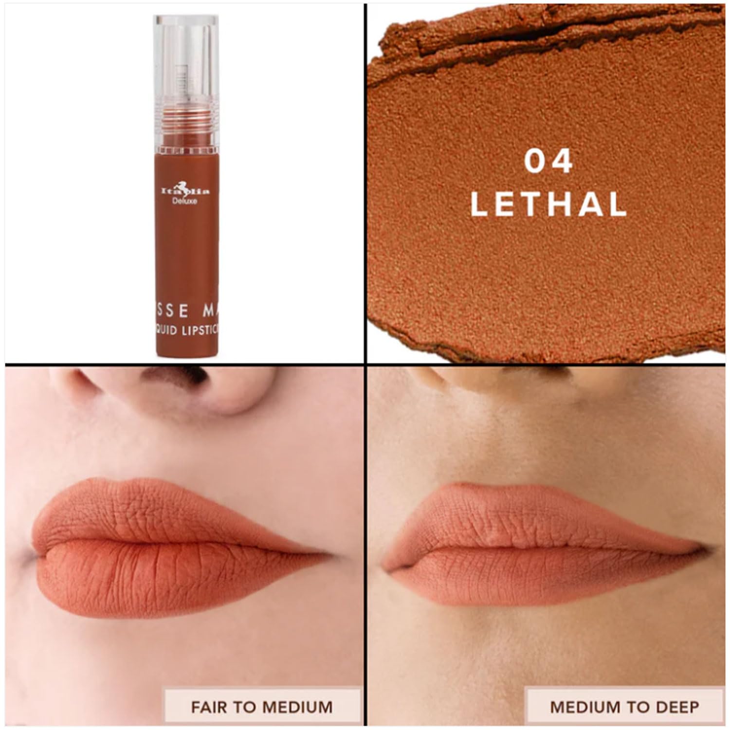 Labial Líquido Italia Mousse Matte