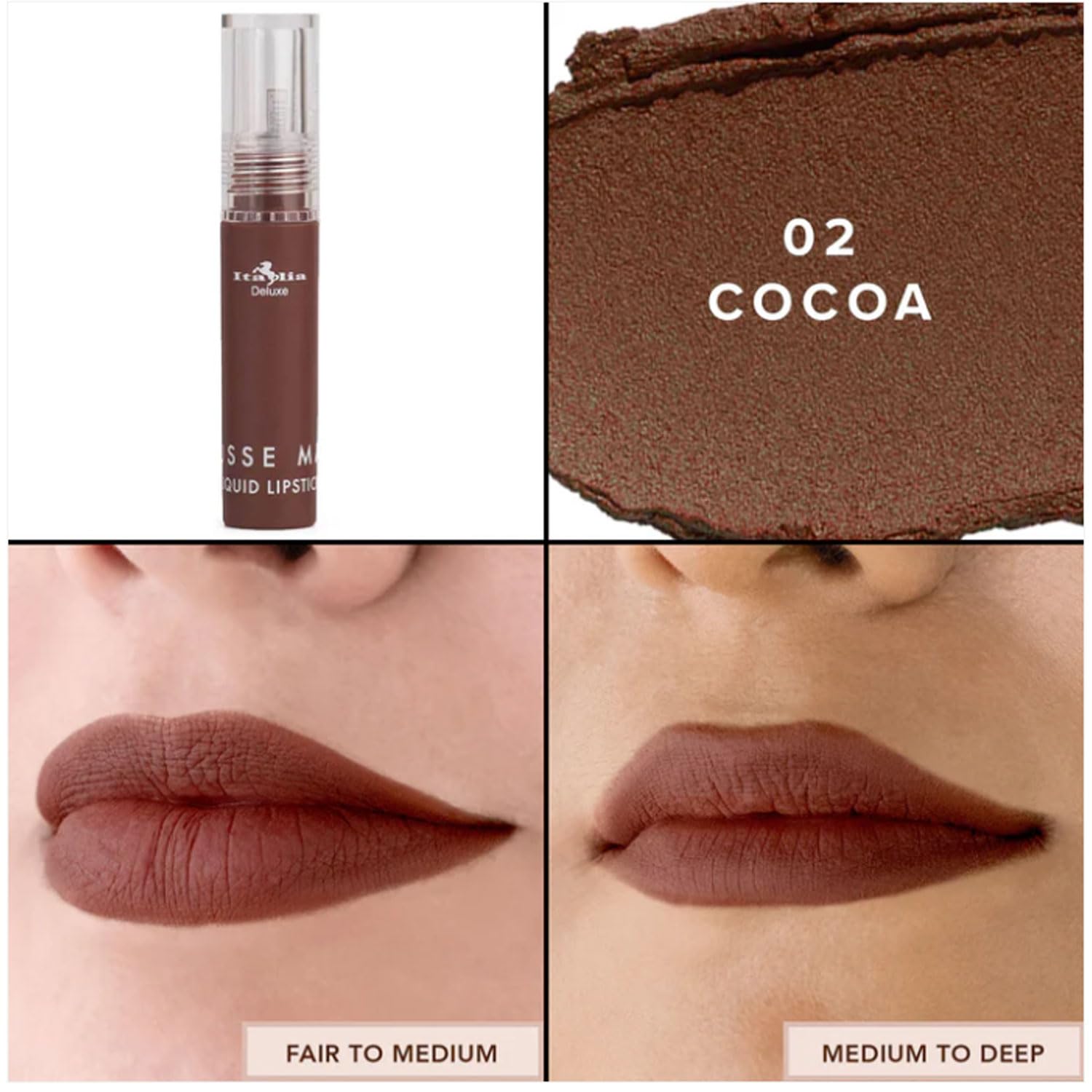 Labial Líquido Italia Mousse Matte