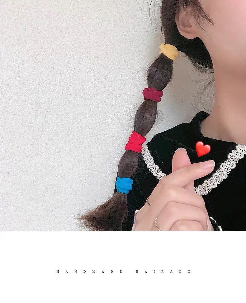 20 Coleteros estilo francés: bandas elásticas para el pelo para uso diario