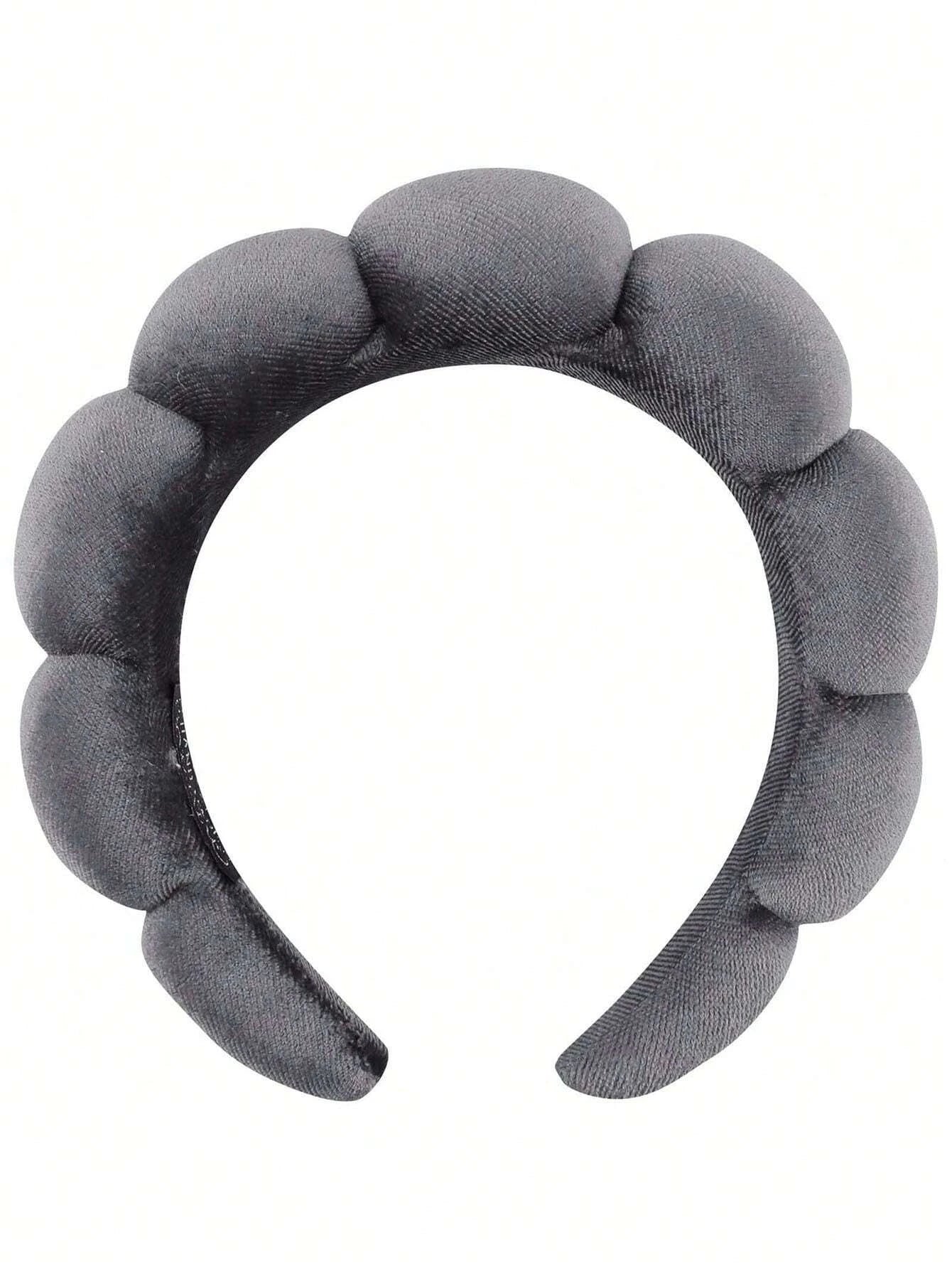 Luxury Fiber Headband & Wristband Set – Perfect for Skincare & Makeup