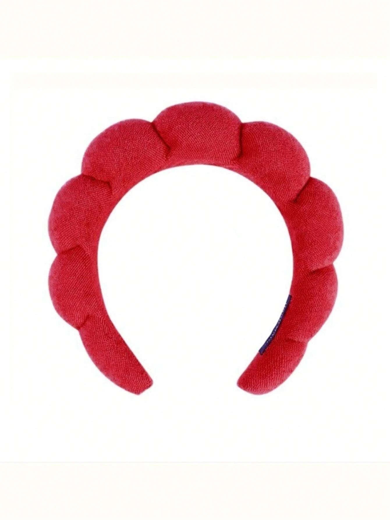 Luxury Fiber Headband & Wristband Set – Perfect for Skincare & Makeup