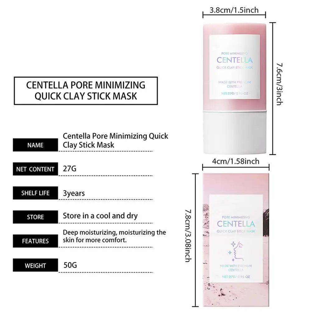 Centella Clay Facial Mask – Deep Hydration & Pore Minimizing