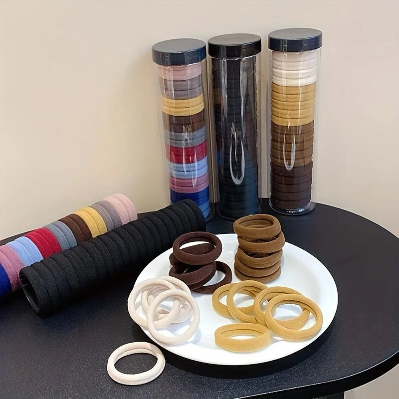 20 Coleteros estilo francés: bandas elásticas para el pelo para uso diario