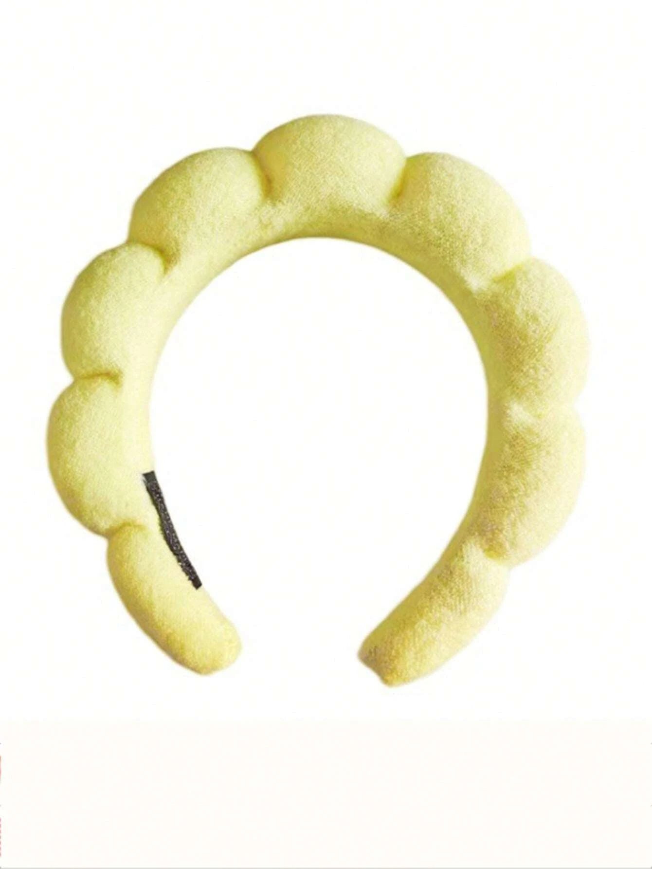 Luxury Fiber Headband & Wristband Set – Perfect for Skincare & Makeup