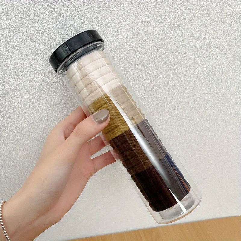 20 Coleteros estilo francés: bandas elásticas para el pelo para uso diario