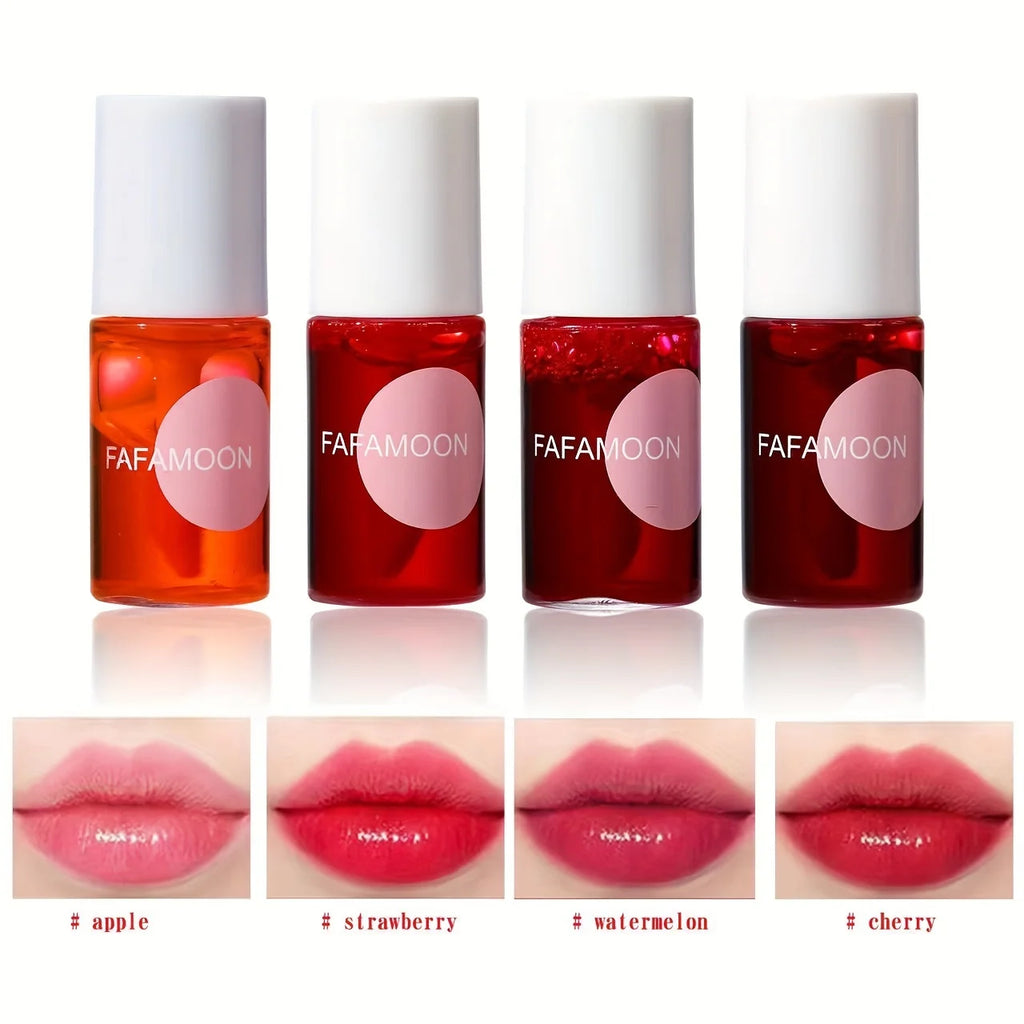 Gloss Lip Tint – 4 tonos con alta pigmentación e hidratación