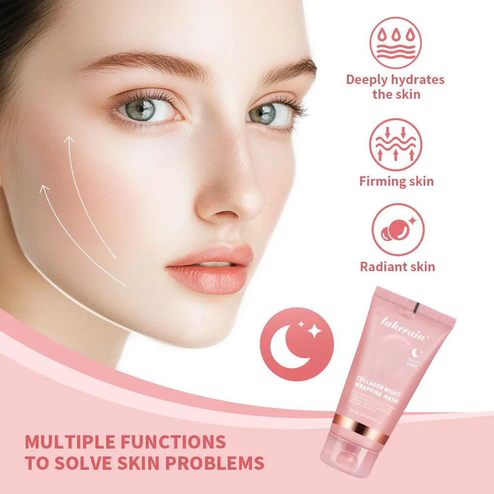Hydrating Collagen Night Mask – Elasticity & Radiance Boost