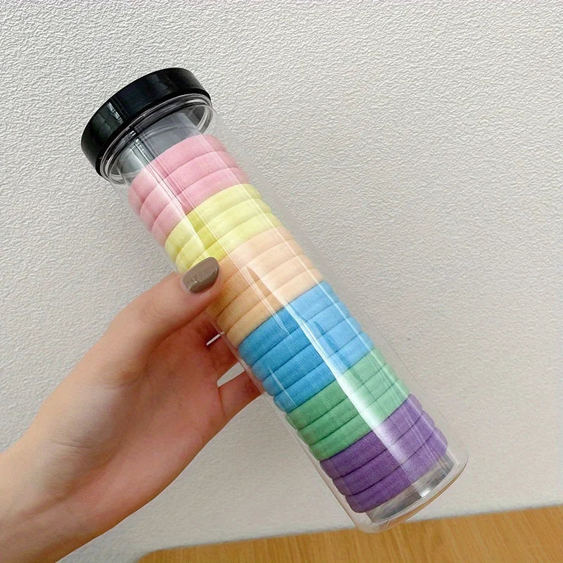 20 Coleteros estilo francés: bandas elásticas para el pelo para uso diario