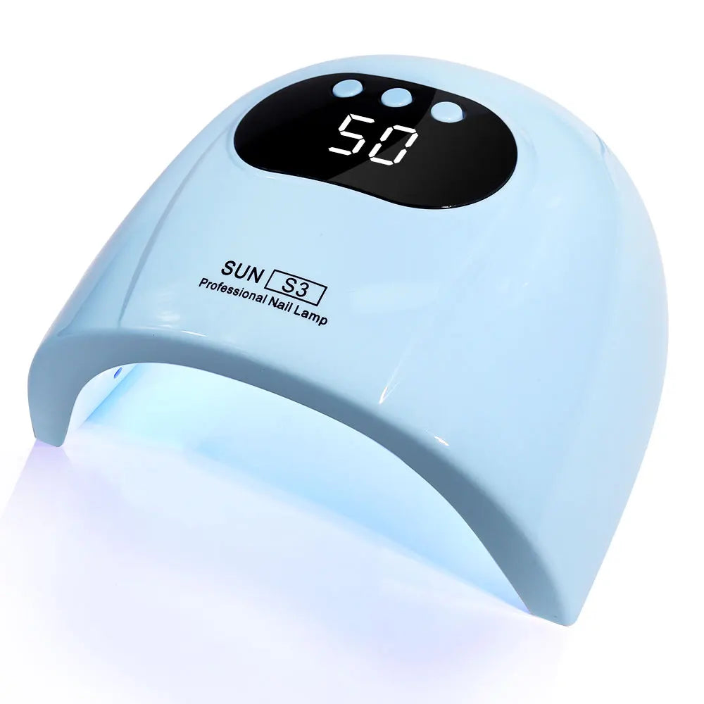 Lámpara LED UV para uñas – Secador de esmalte de gel de 24/6 W con sensor de movimiento
