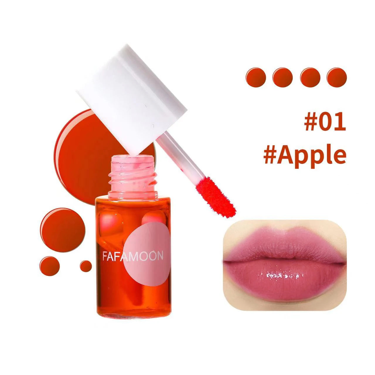Gloss Lip Tint – 4 tonos con alta pigmentación e hidratación