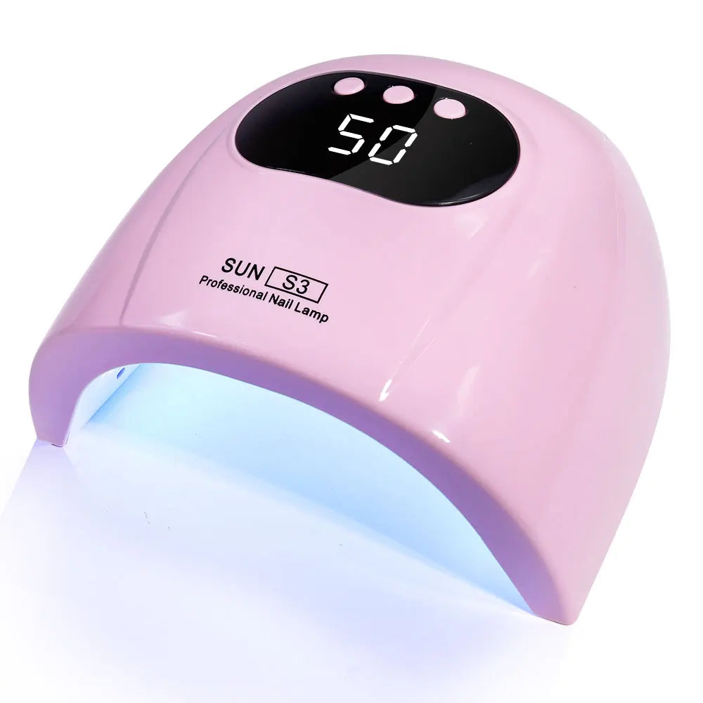 Lámpara LED UV para uñas – Secador de esmalte de gel de 24/6 W con sensor de movimiento