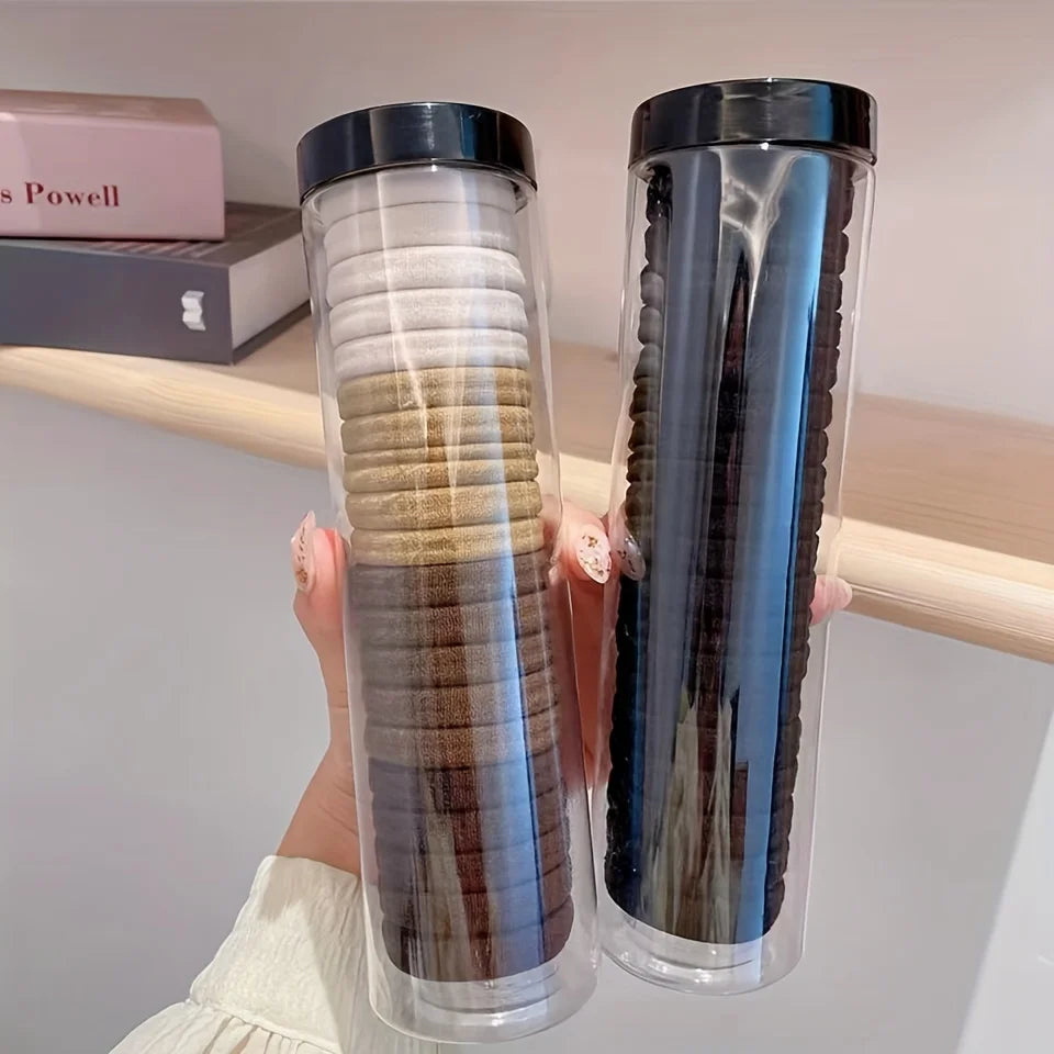 20 Coleteros estilo francés: bandas elásticas para el pelo para uso diario